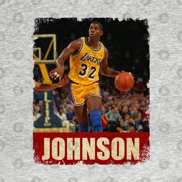 Magic Johnson - NEW RETRO STYLE by FREEDOM FIGHTER PROD